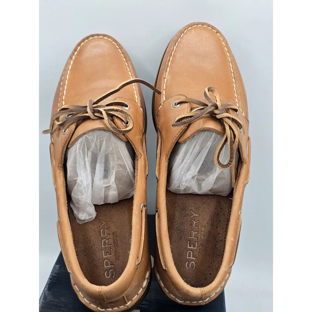 Men's SPERRY AO 2-EYE MW-205 - ROYAL BROWN - Size 11 M